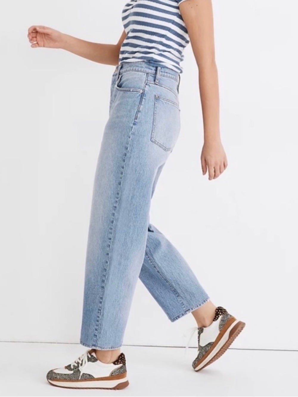 Madewell Light Blue Balloon Jean New Classic - Picture 2 of 8